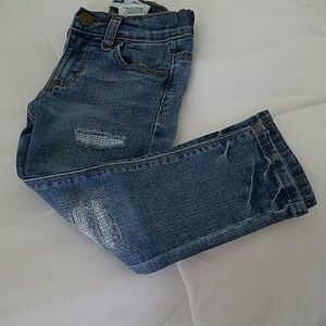 NWOT Old Navy Toddler Deconstructed Jeans